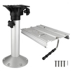 Adjustable Boat Seat Pedestal and Slide Set for (19" to 25")