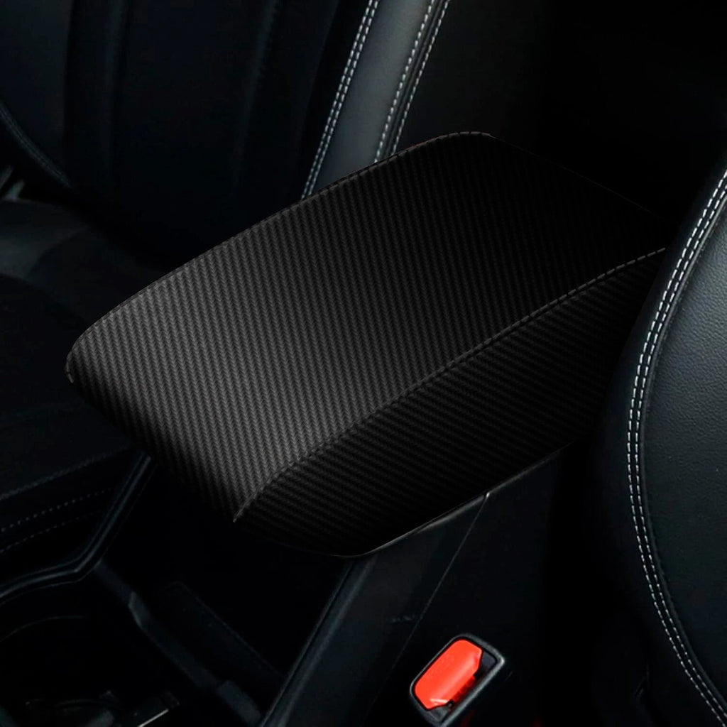 Console Lid Armrest Cover for Subaru Forester (2019–2024) Carbon Black