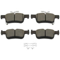 Set of 4 Ceramic Brake Pads for Honda Civic (2020–2022), Accord Si LX EX (2018–2022)