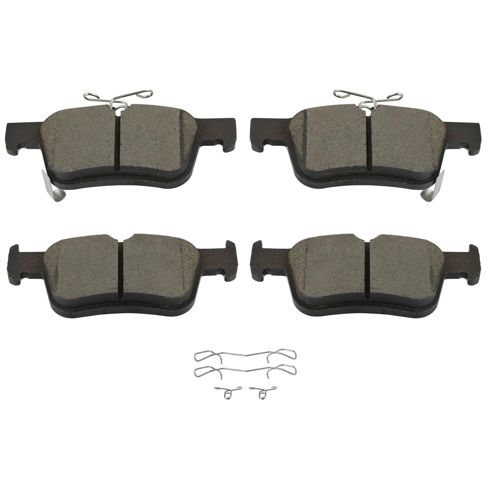 Set of 4 Ceramic Brake Pads for Honda Civic (2020–2022), Accord Si LX EX (2018–2022)
