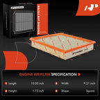 2X Engine Air Filter for Ford Mustang (2005-2010) V6 V8