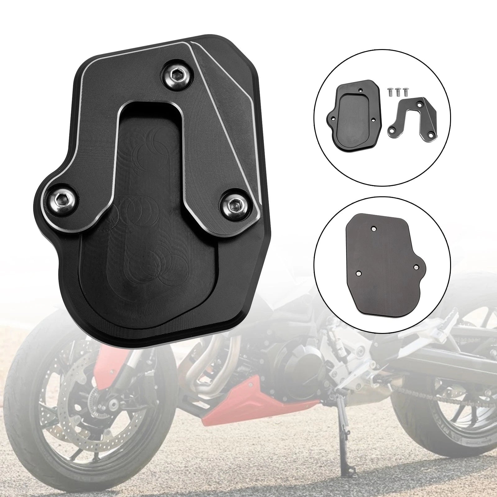 Kickstand Enlarger Pad for BMW F900R (2020–Present)