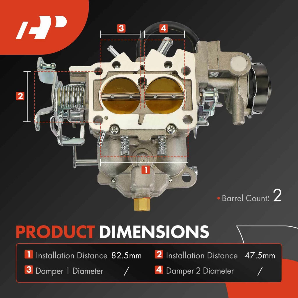 2 Barrel Carburetor for Jeep Wrangler 4.2L (1987–1995)