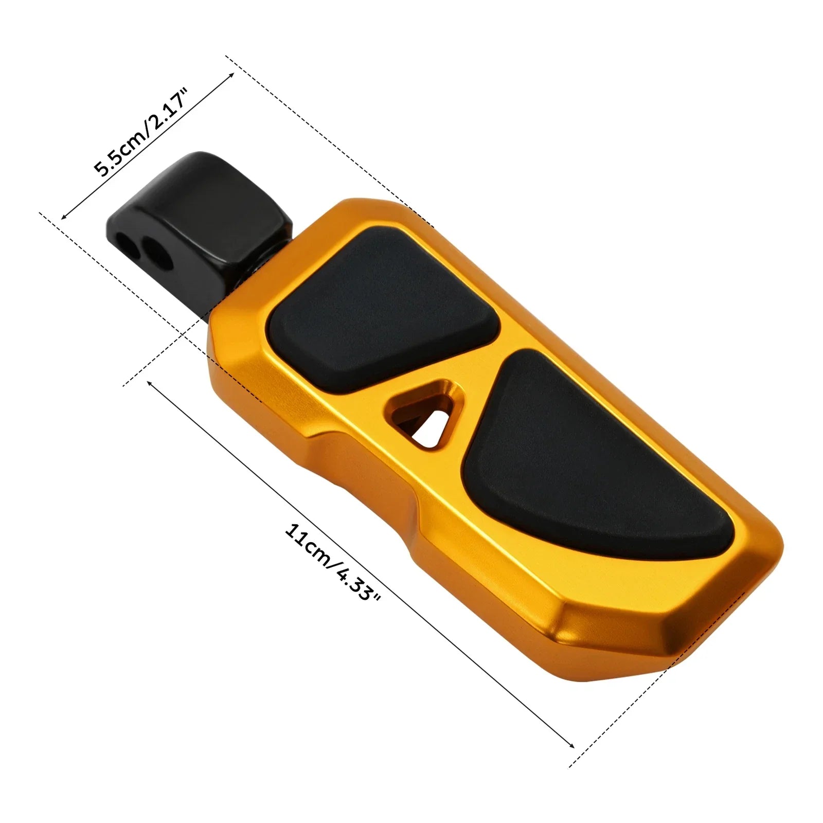 Rear Passenger Footpegs for Harley Softail Low Rider Street Bob (2018-2024)