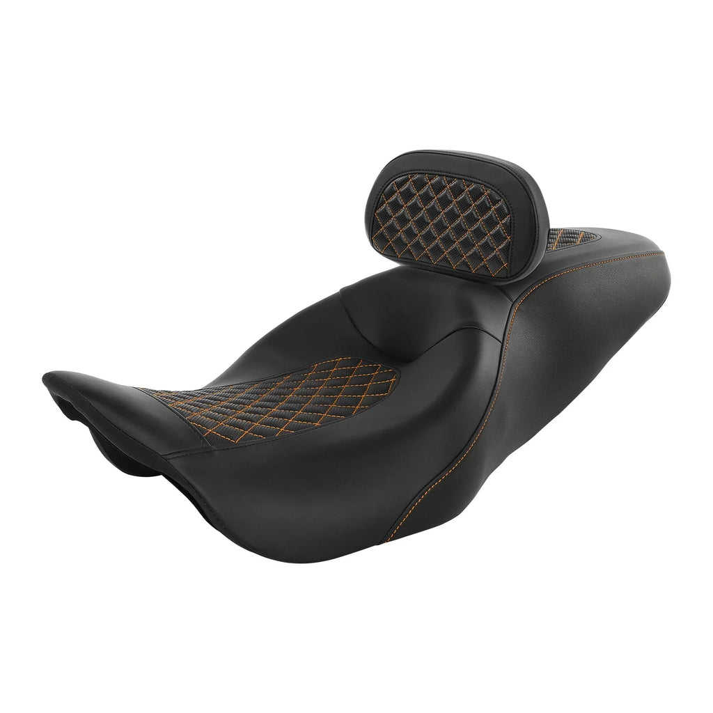 Driver Passenger Seat Rider Backrest for Harley Street Glide (2009-2023)