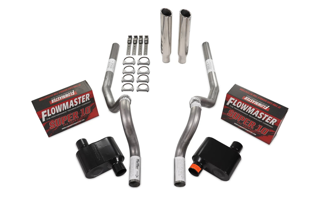 Flowmaster Super 10 Dual Exhaust Kit for Ford Mustang (1986–2004)