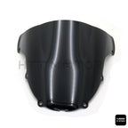 Double Bubble Windshield for Kawasaki ZX 6R 636 (2003–2004) Black