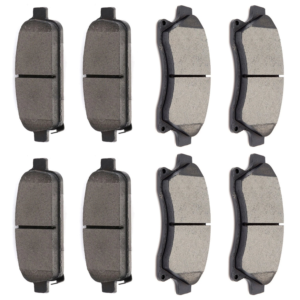 Set of 4 Ceramic Brake Pads for Chevrolet Cruze (2011–2013)
