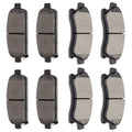 Set of 4 Ceramic Brake Pads for Chevrolet Cruze (2011–2013)