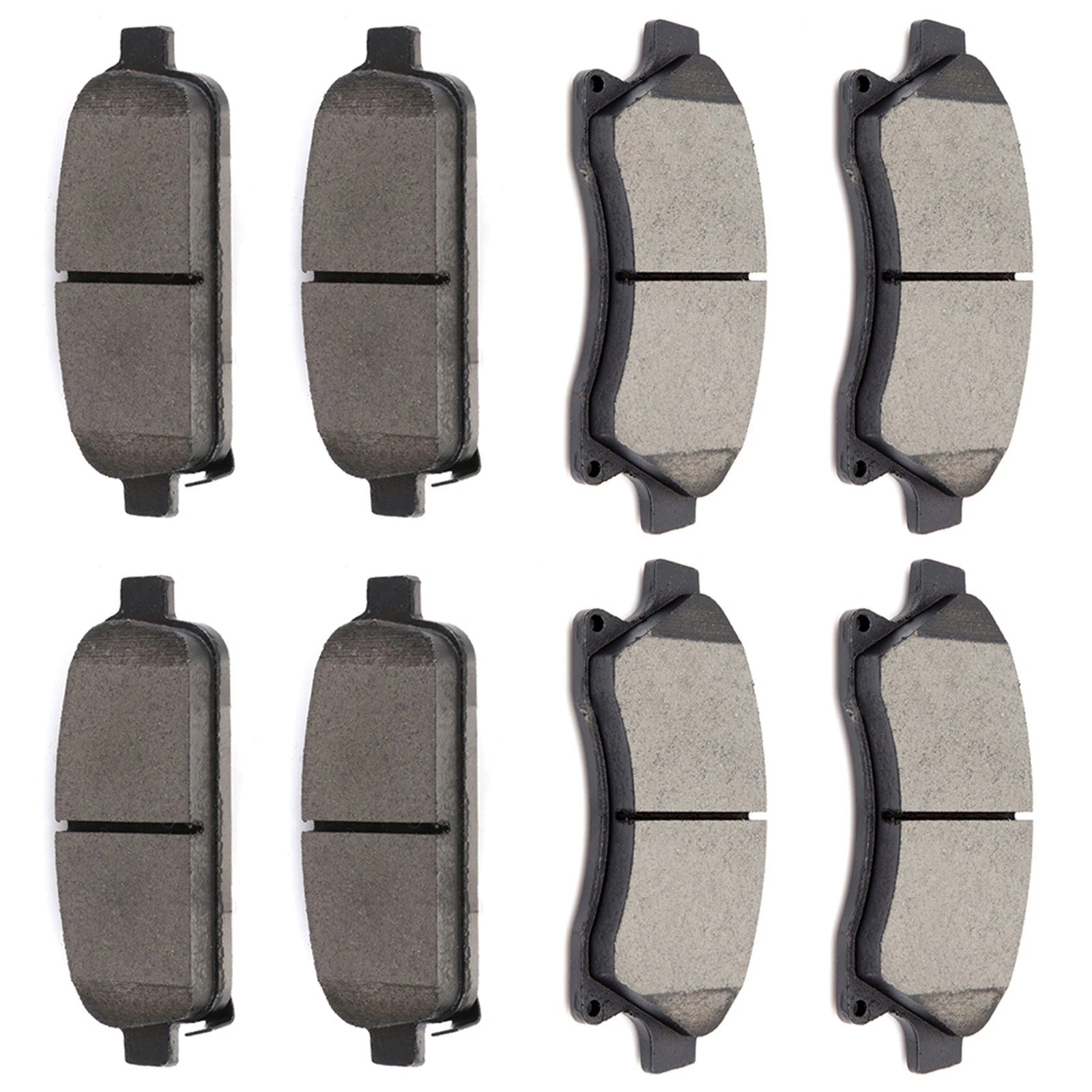Set of 4 Ceramic Brake Pads for Chevrolet Cruze (2011–2013)