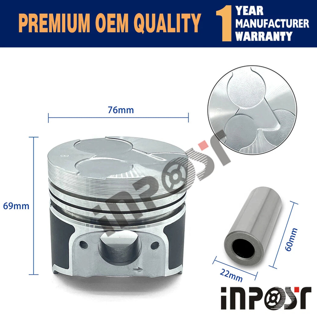 Overhaul Rebuild Kit D1005 for Kubota Engine