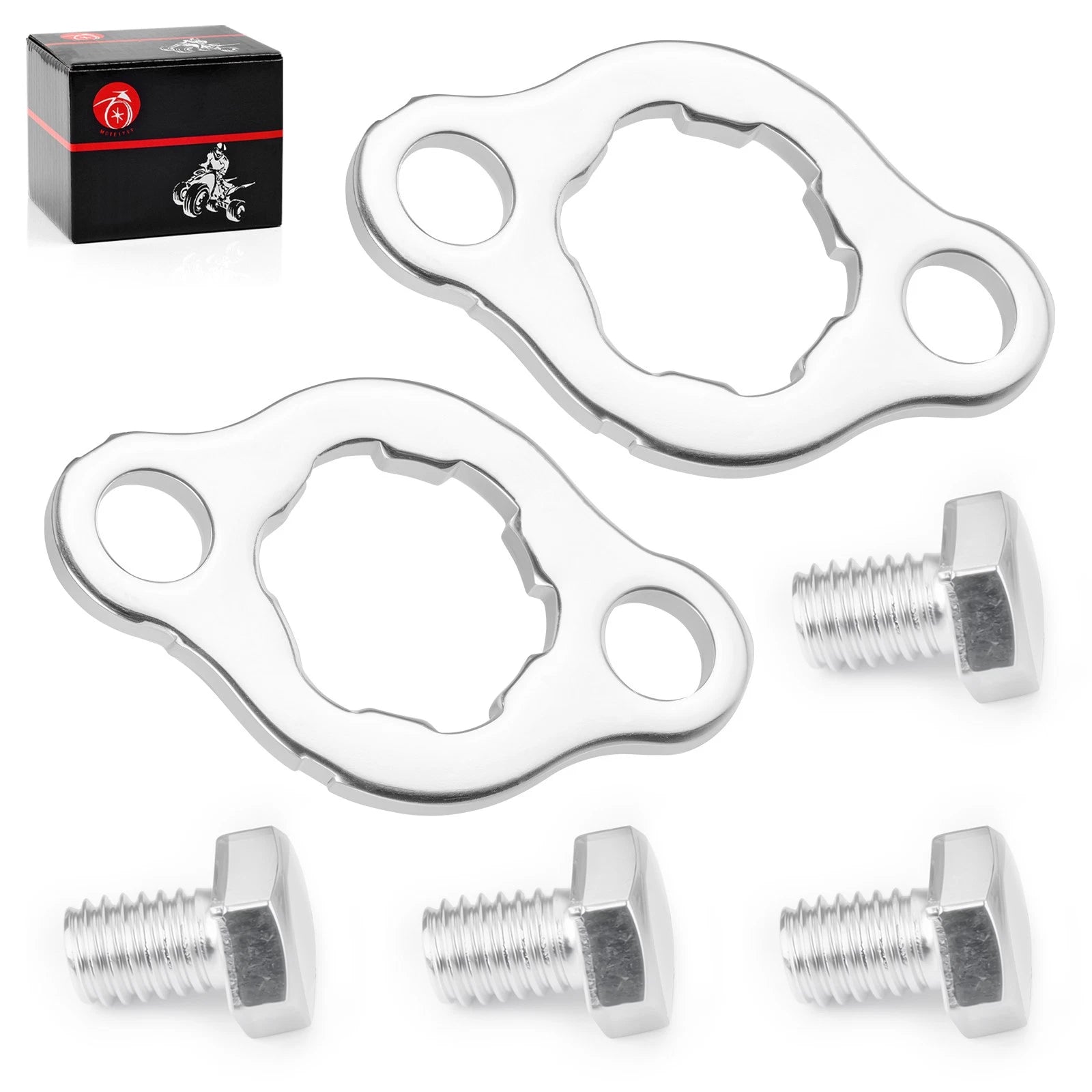 2X Engine Front Sprocket Retainer Plate for Honda ATC70 (1973–1974, 1978–1981)