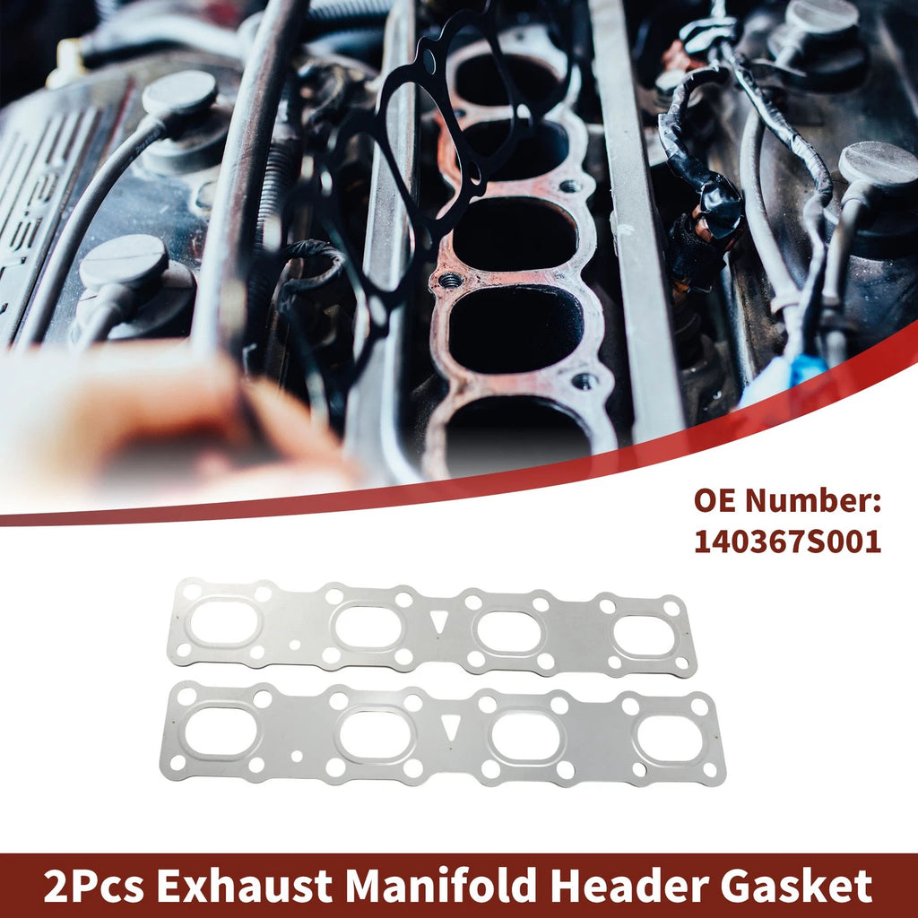 2X Exhaust Manifold Header Gasket for Nissan Armada NV (2004–2017) No. 140367S001