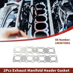 2X Exhaust Manifold Header Gasket for Nissan Armada NV (2004–2017) No. 140367S001