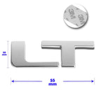 LT Chrome Emblem Sticker for GMC Chevrolet Pickup