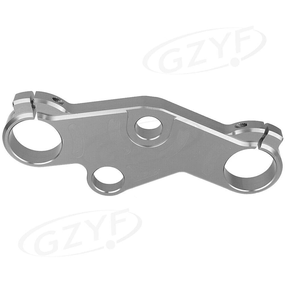 Triple Tree Upper Top Clamp for Suzuki GSXR 600 (2001–2003) GSXR 1000 Grey