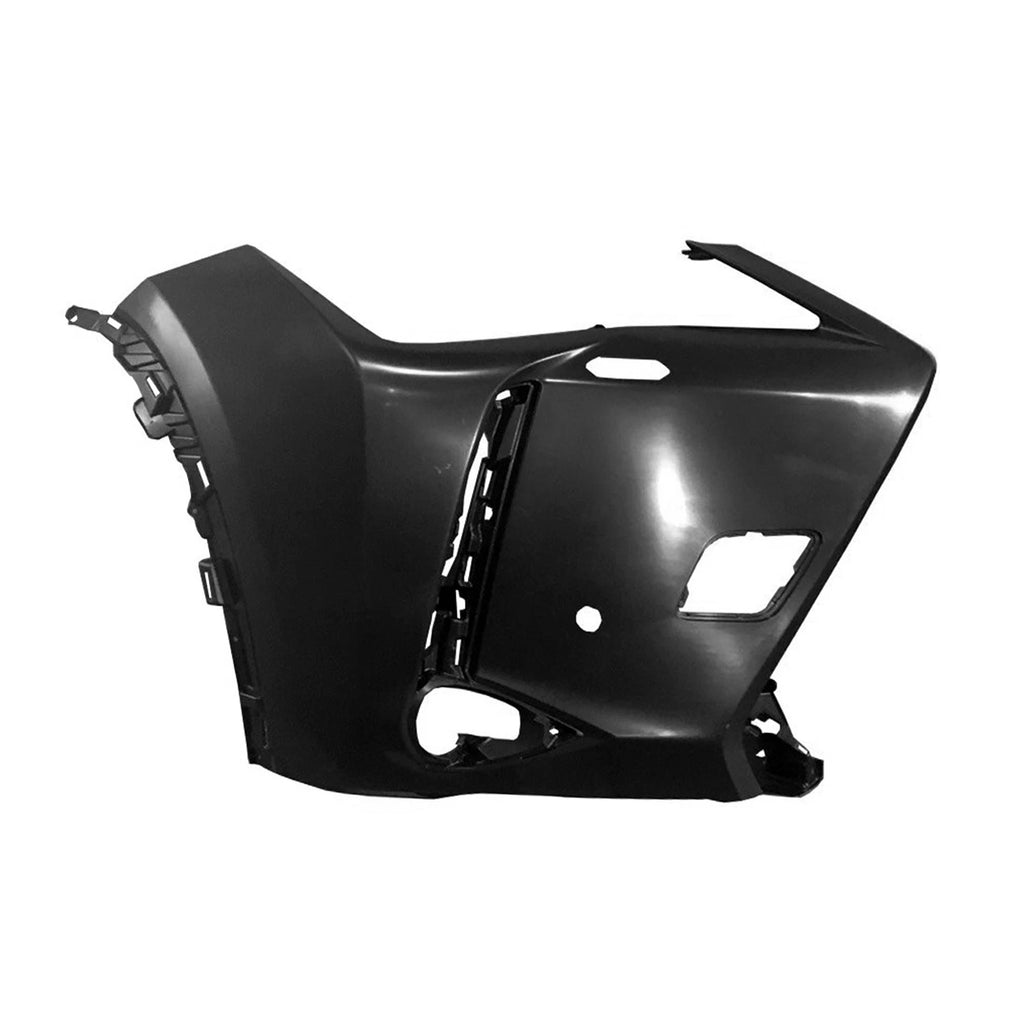 Replacement Bumper Cover Passenger Side with Park Assist Sensor Holes for Ford