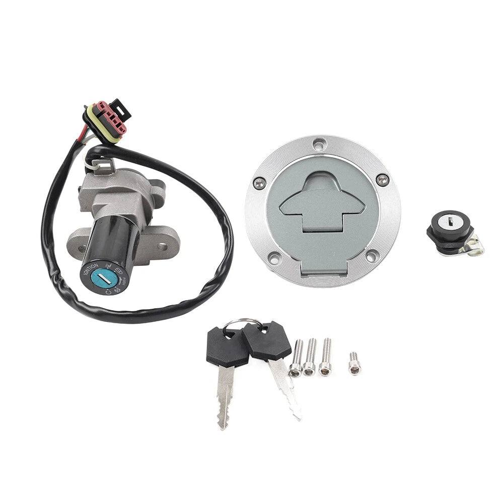 Ignition Switch Gas Cap Seat Lock Set for MV Agusta F4 750 1000 Brutale 910
