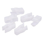 50 x White Plastic Instrument Panel Mounting Rivets for Car