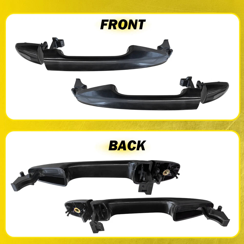 Set of 2 Exterior Door Handles for Toyota Venza (2009–2015)