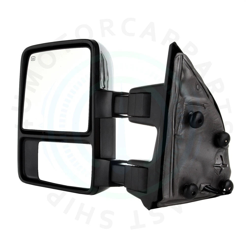 2X LED Signal Heated Tow Mirrors for Ford F250-F550 Super Duty (1999–2007)