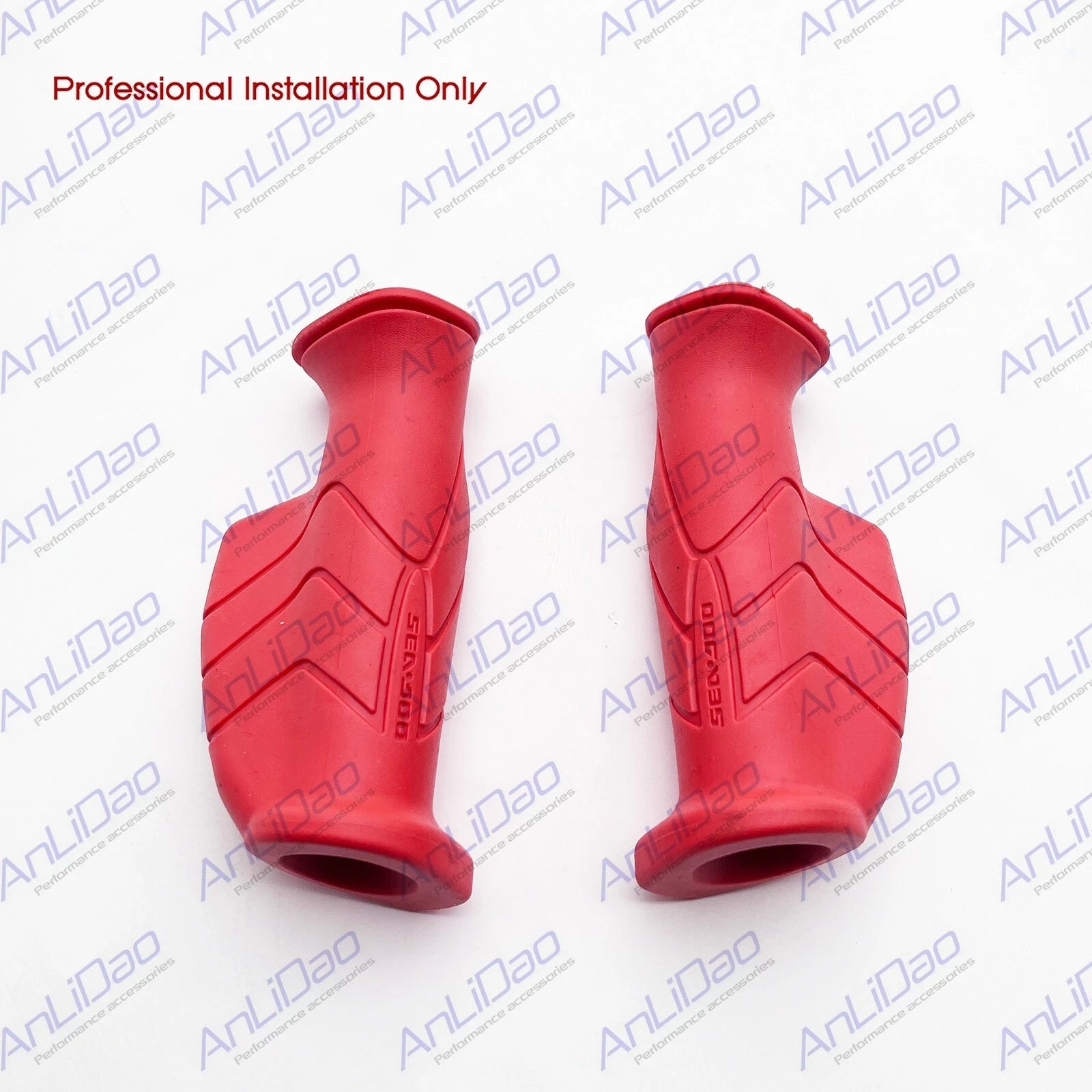 Grip Set with Palm Rest for Sea-Doo (Fit 277001958, 277001946) Orange