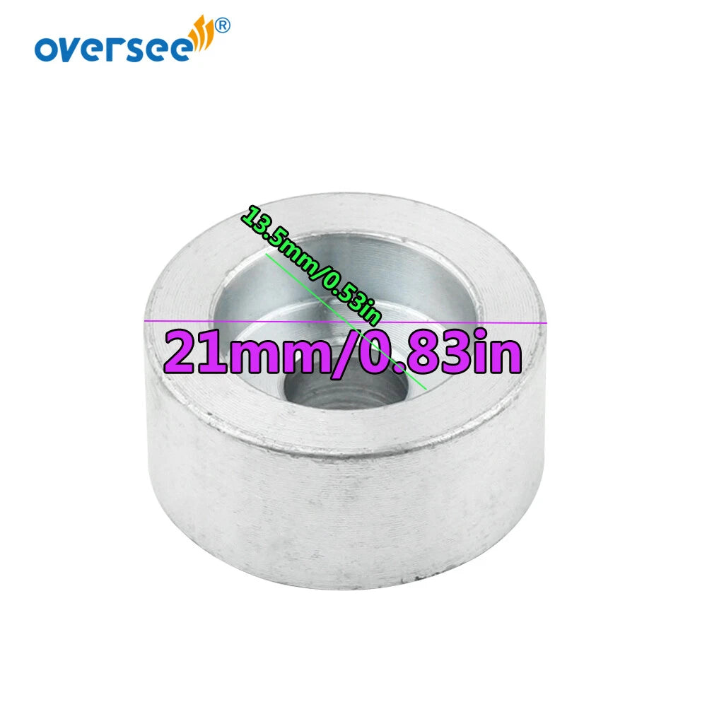5pcs Round Zinc Anode for Suzuki Outboard Motor (55321-87J01, 55321-87J00)