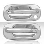 2dr Door Handle Cover Set for 1999-2006 Chevy Silverado - Chrome