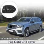 1Pc Fog Light Grill for Mercedes-Benz GLE350 (2016–2020) No.2928850622 Black