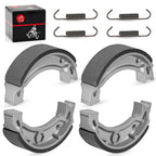 2 Pack Rear Brake Shoes for Yamaha TW200 XT225 Serow 225 PW80 (1987–2006)