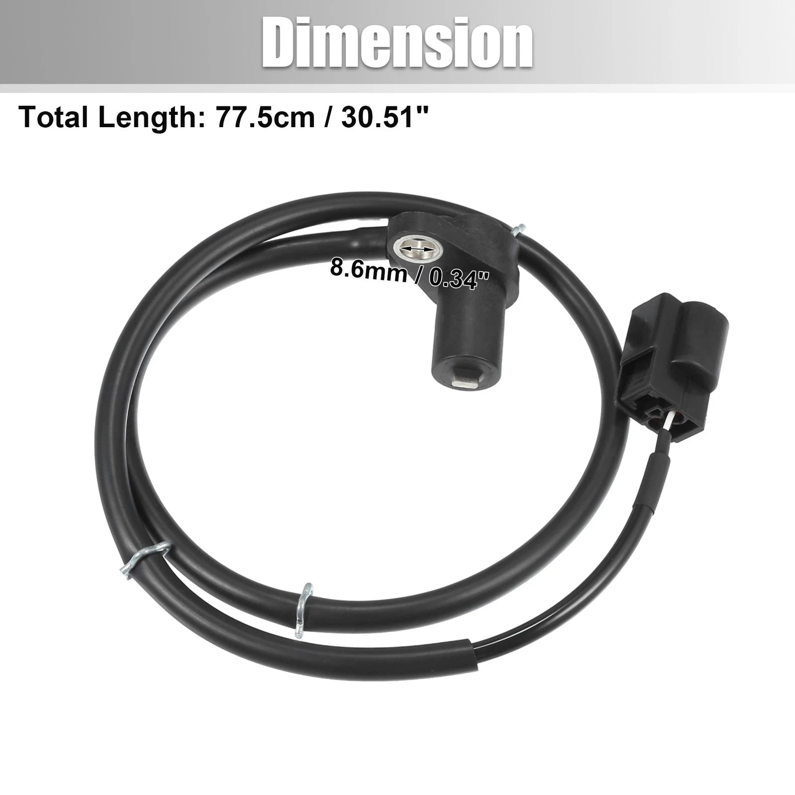Rear Right ABS Speed Sensor for Mitsubishi Outlander (2003–2006) MR493460