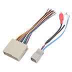 Stereo CD Player Wiring Harness Set of 2 RCA Connectors for Ford Freestar (2004–2007)