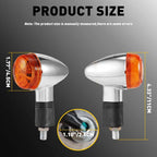 Turn Signal Lights for Kawasaki Vulcan VN 1500 1600 1700 2000 800 900 (2000–2018)