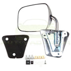 Set of 1 Chrome Manual Mirror for Chevy Suburban Tahoe GMC