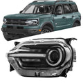 Headlight Assembly for Ford Bronco Sport (2021â2024) Left Side