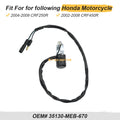Stop Kill Switch Assembly for Honda CRF250R CRF450R (2002–2009) 35130-MEB-670