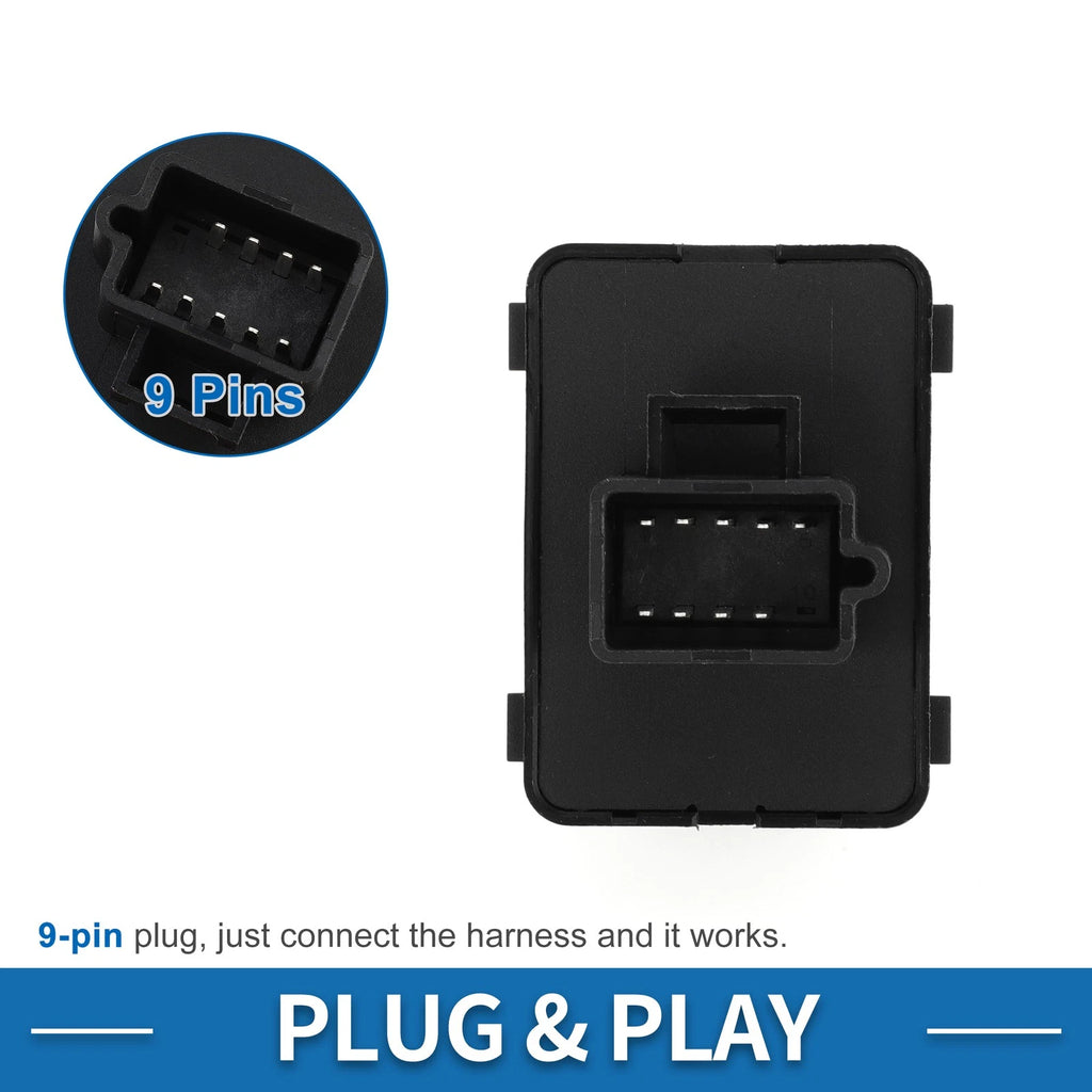 Car Mirror Switch No. 15808774 for Chevrolet Traverse, Saturn Outlook (2009–2017)