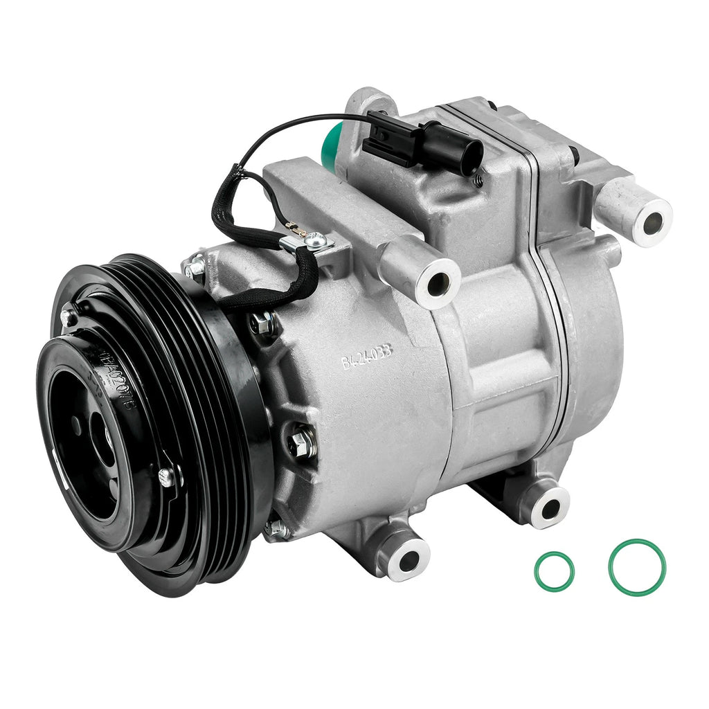 A/C Compressor w/ 4-Groove for Hyundai Elantra (2007–2012)