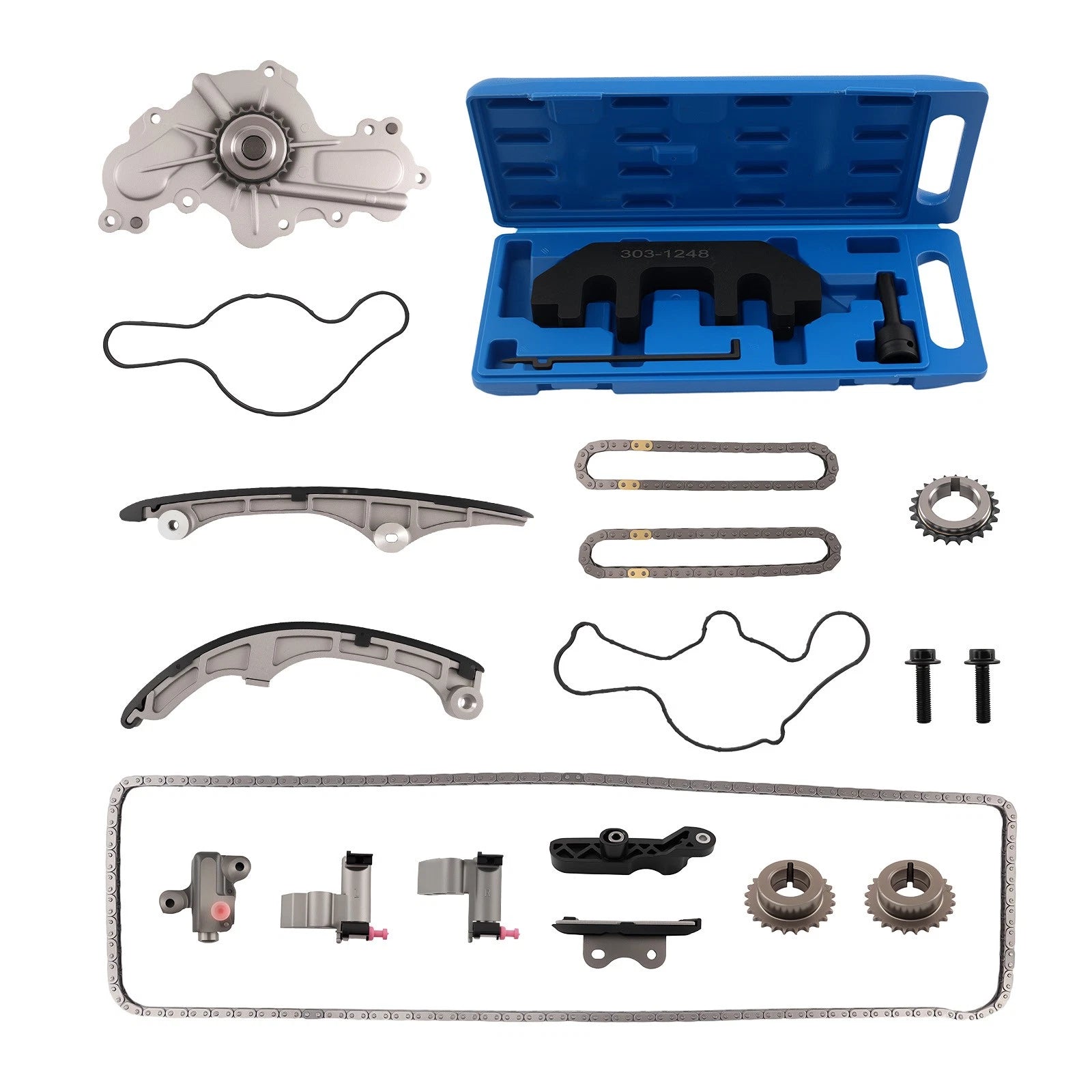 Timing Chain Set w/ Alignment Tool for Ford Fusion/Flex 3.5L (2009–2010) AT4Z6268C