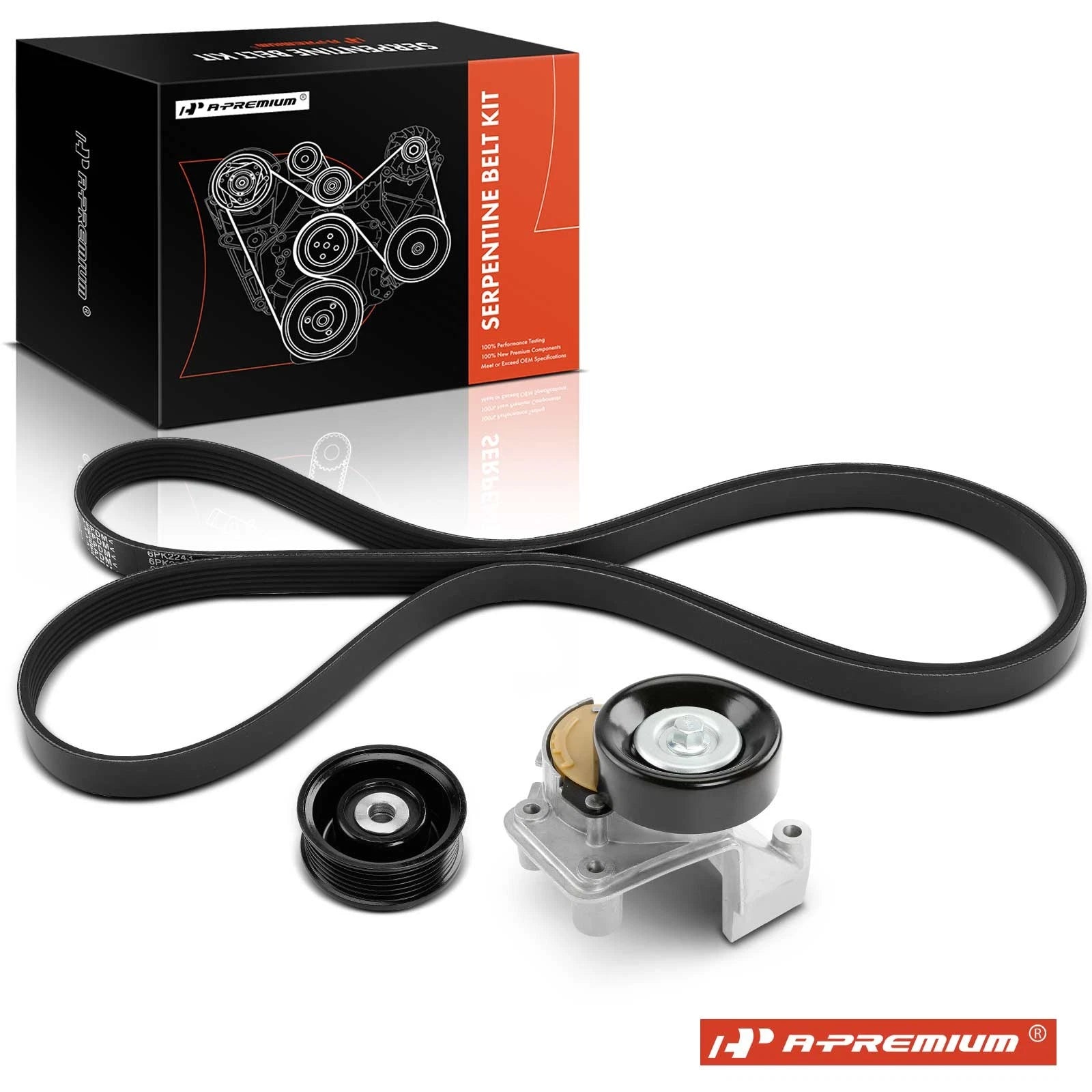 Serpentine Belt Drive Component Kit for Toyota Tundra & 4Runner (2000–2006)