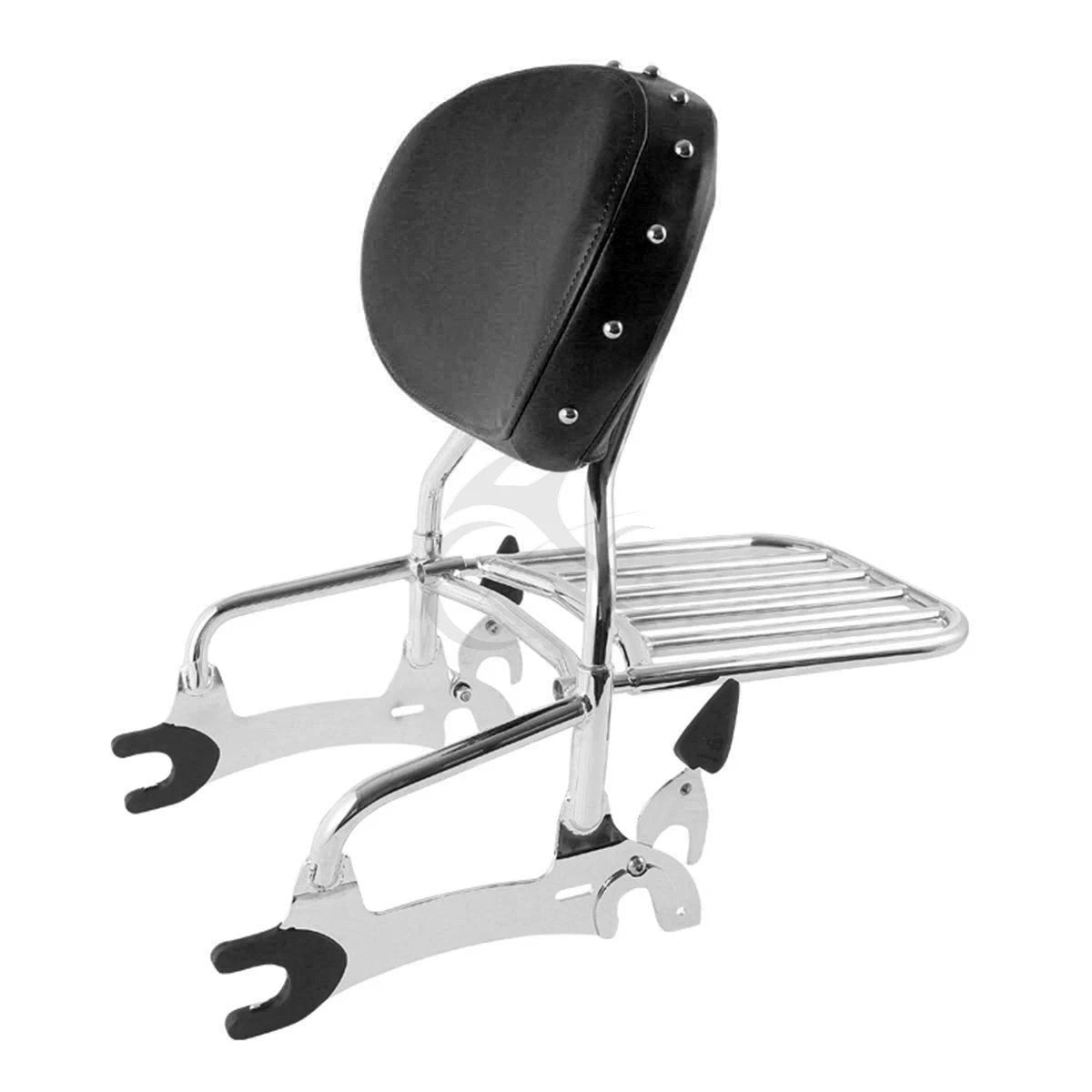 Chrome Backrest Sissy Bar Quick Release Spools for Indian Chief (2014–2018)
