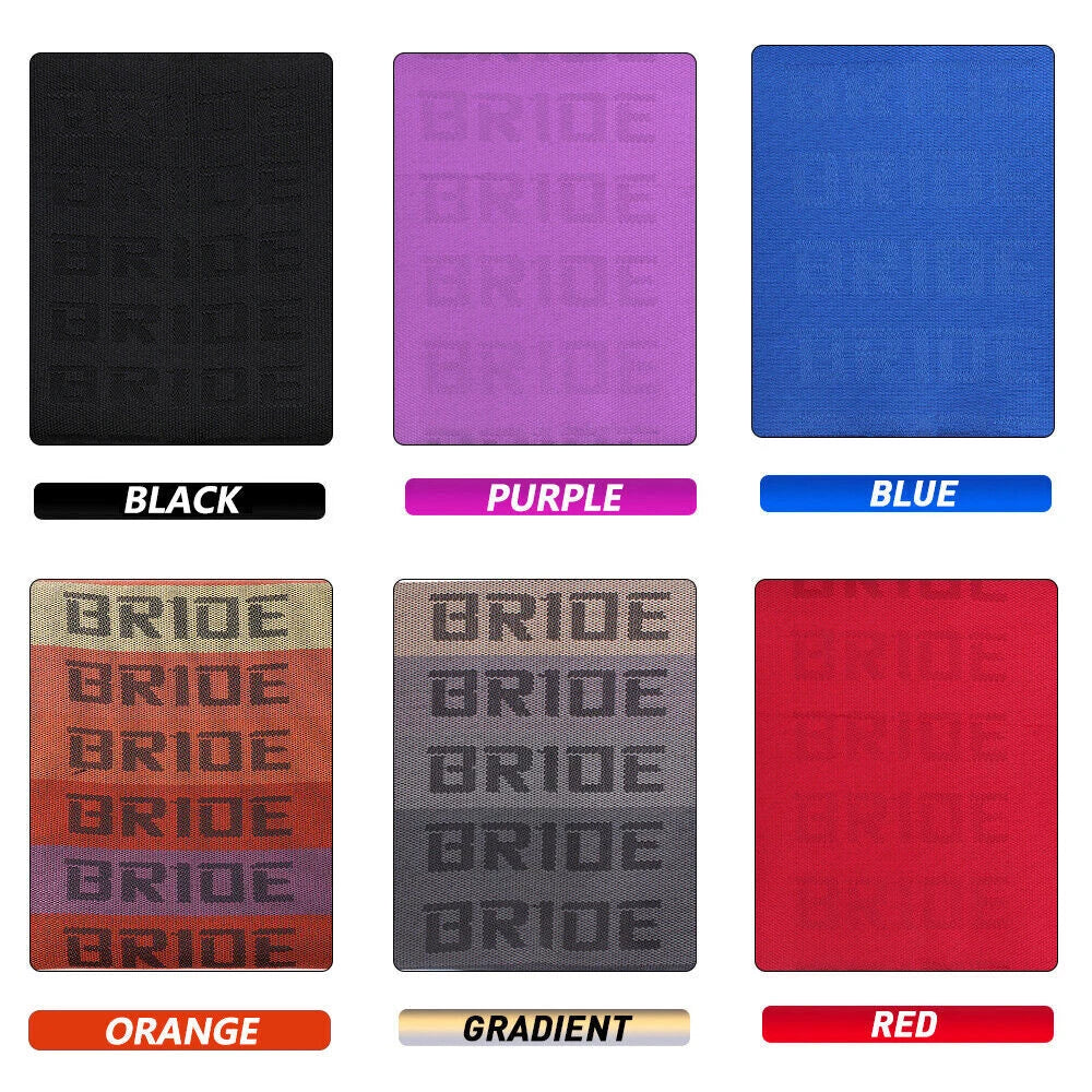 Black JDM Fabric Cloth for Car Seat Panel Armrest Decoration