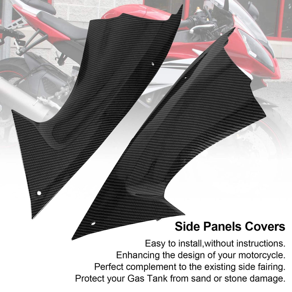 Gas Tank Side Cover Panel Trim for Yamaha YZF R6 (2008–2014) Carbon