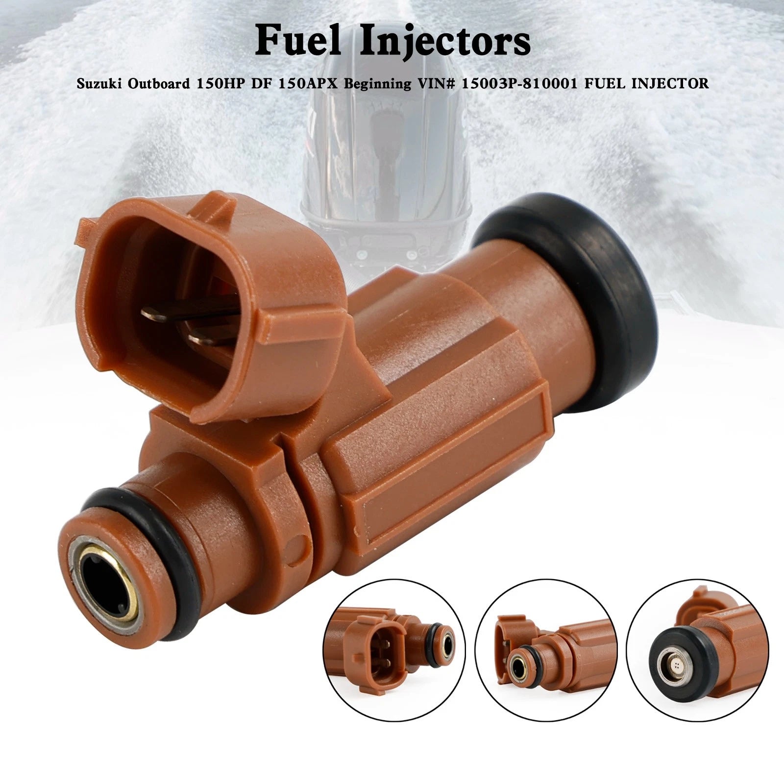 Fuel Injectors 15710-96J00 for Suzuki Outboard 175HP-300HP