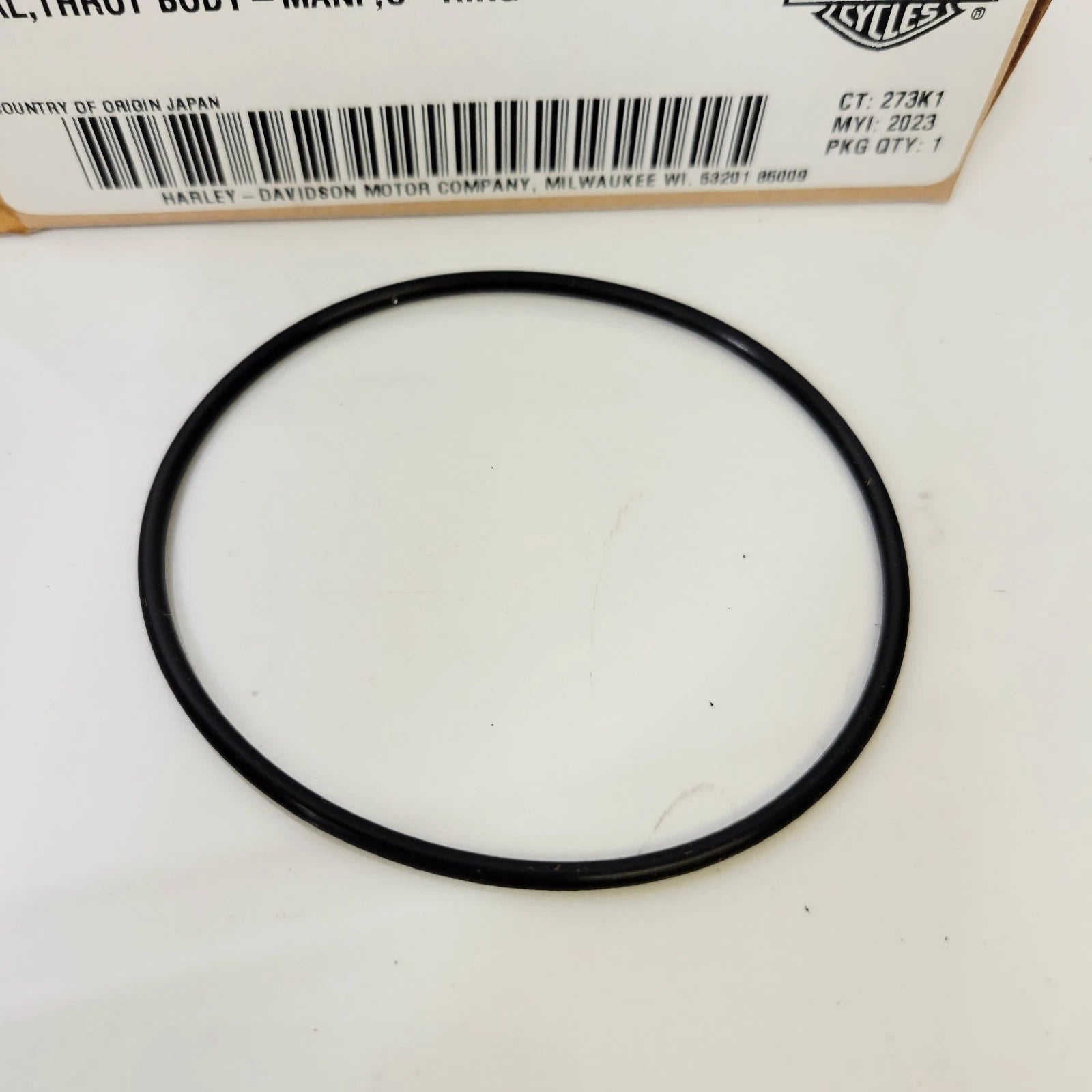 Genuine Intake Manifold O-Ring for Harley-Davidson (2024–Up) 27300198