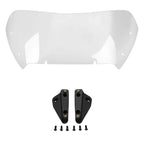 Set of 2 Clear Windshield Bracket Mounts for Harley CVO Road Glide (2023–2026)