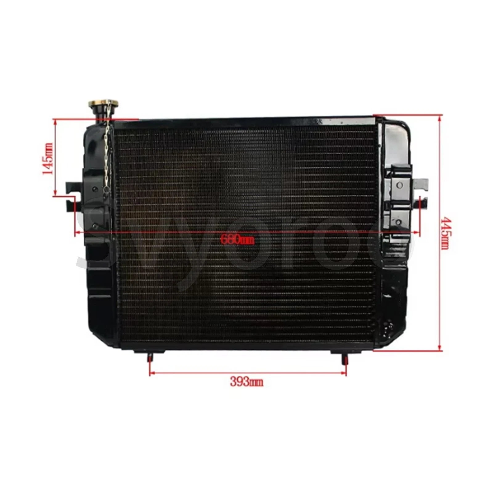 Radiator for Mitsubishi S4S Engine Forklift (21400-30T11, 2140030T11)