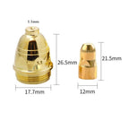 Electrode and Nozzle for P80 CNC Plasma Cutting Equipment (Compatible)