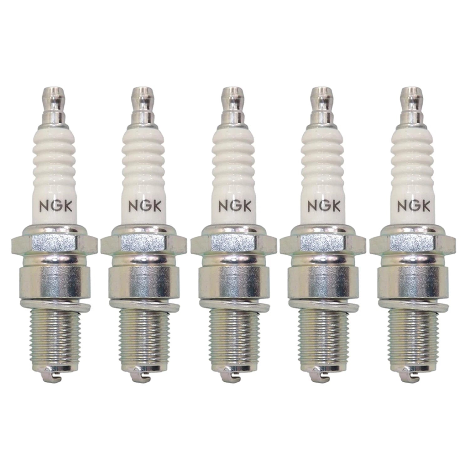 Set of 5 NGK Standard Spark Plugs for Volvo 850 C70 S60 S70 XC90 (1993–2000)