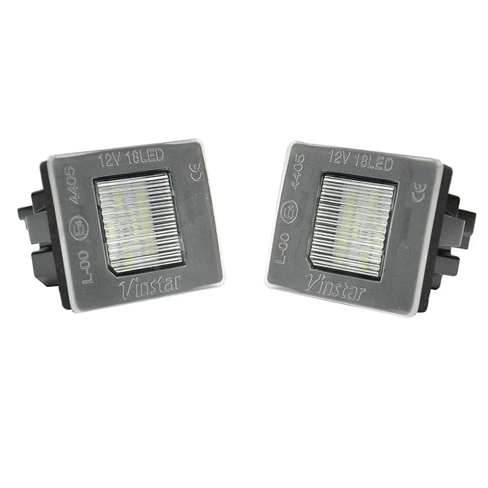 E4 LED License Plate Light for Mercedes Benz CLS-Class X218 (2010–2017)
